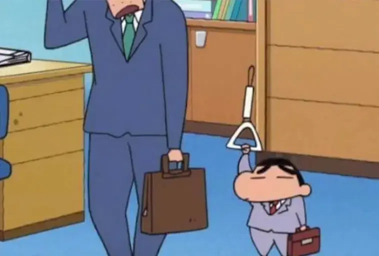 Shinchan Salaryman doll